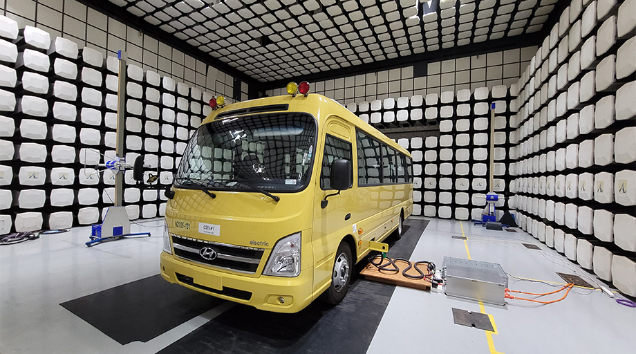 부산TP, 전기차 전자파 시험인증평가 시스템 구축